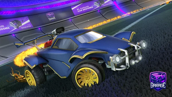 A Rocket League car design from VeXXum_RL