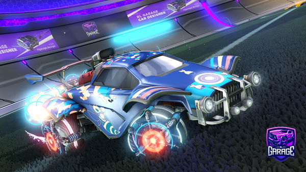 A Rocket League car design from TensiveZexal