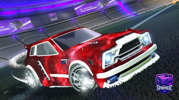 A Rocket League car design from Snipz6