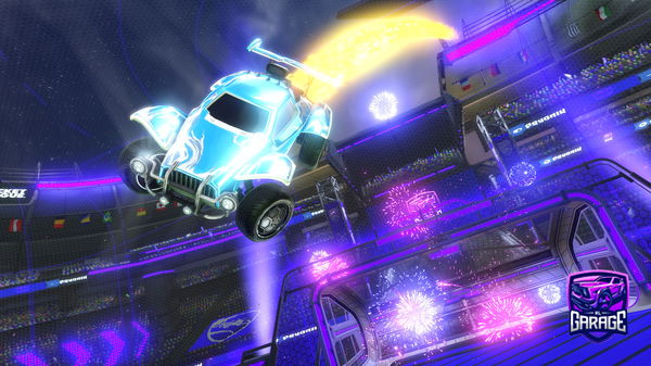 A Rocket League car design from Makitabazerka64