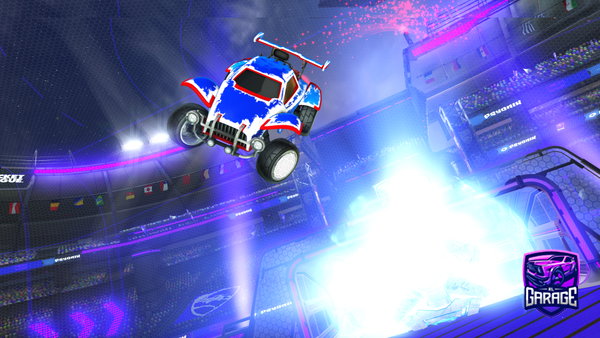 A Rocket League car design from Tarntula