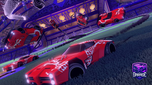 A Rocket League car design from DooWoo