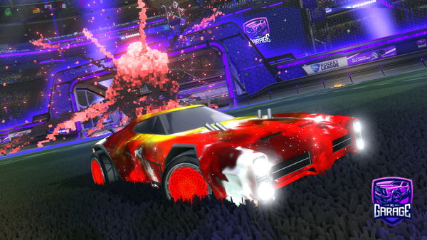 A Rocket League car design from ChadMan8624