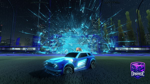 A Rocket League car design from bunzRL