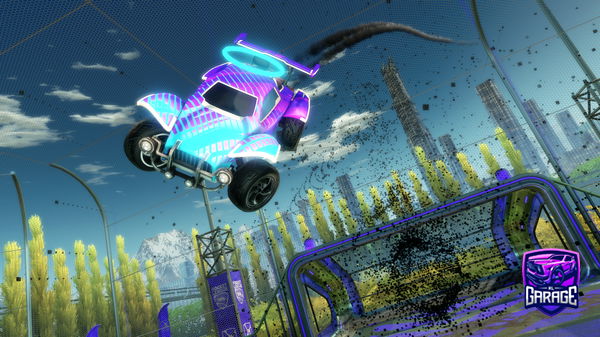 A Rocket League car design from Fuorpulse