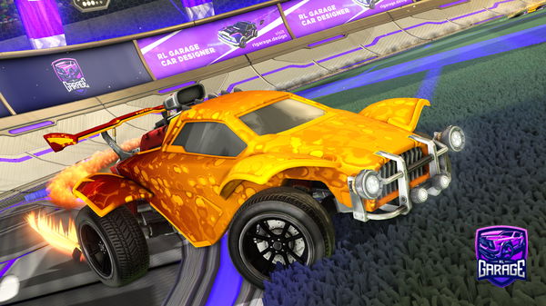 A Rocket League car design from bob-tomatoe