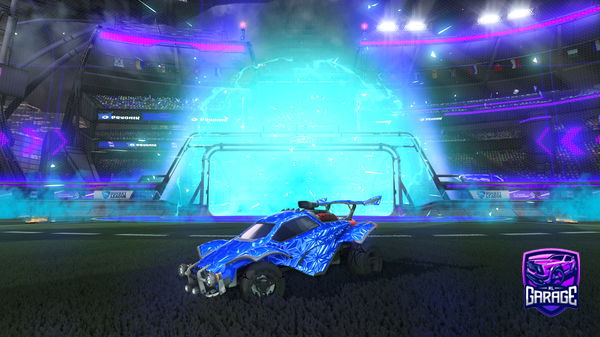 A Rocket League car design from Octag8nn