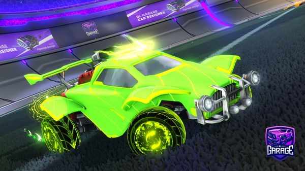 A Rocket League car design from Vermosca