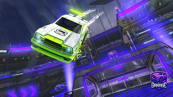 A Rocket League car design from Dedicatedv
