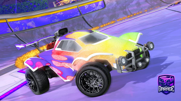 A Rocket League car design from Epsl