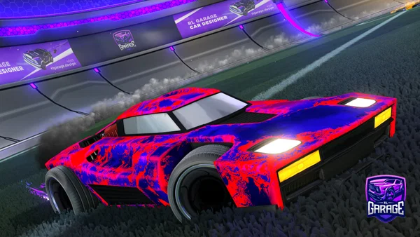 A Rocket League car design from mandojus1
