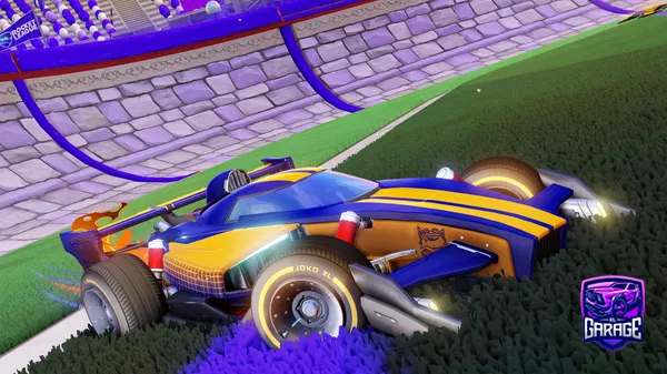 A Rocket League car design from Patita