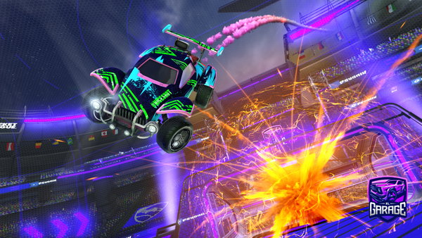 A Rocket League car design from CtothilI