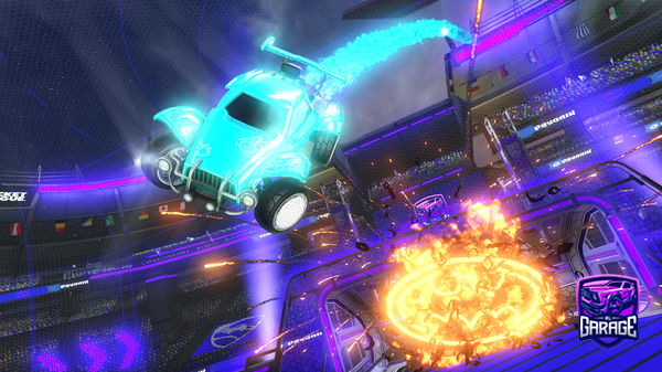 A Rocket League car design from midovx