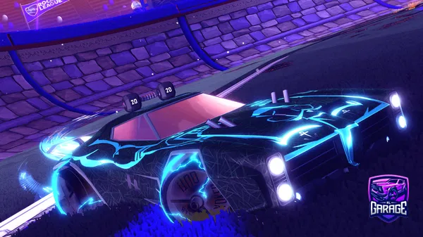 A Rocket League car design from Doc_Loco9