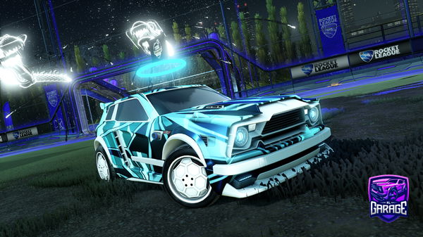 A Rocket League car design from breadexe