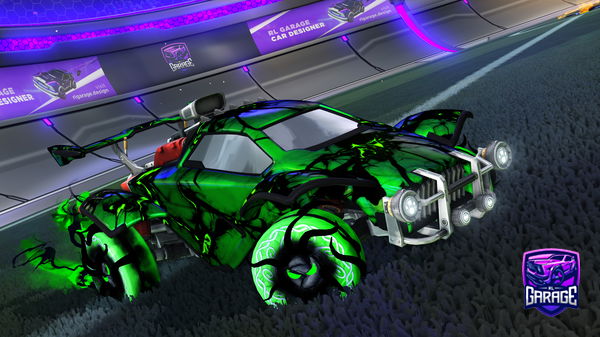 A Rocket League car design from CosmicEclipse274