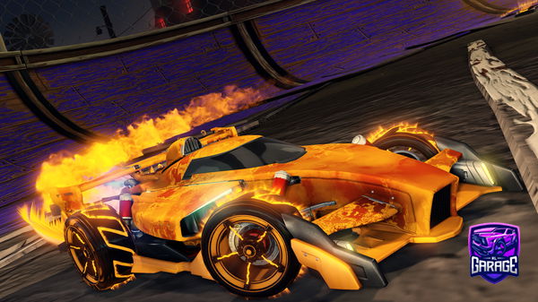 A Rocket League car design from Pepinillo256