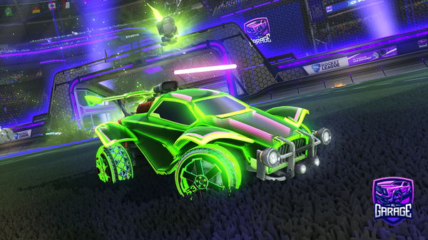 A Rocket League car design from raven10