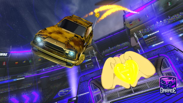 A Rocket League car design from Kyleth