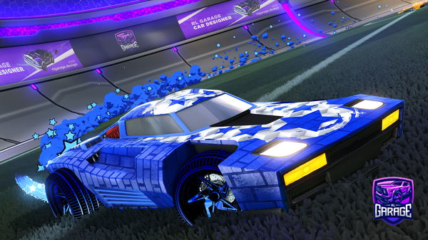 A Rocket League car design from KIABOYZ