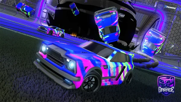 A Rocket League car design from 9_TAILED