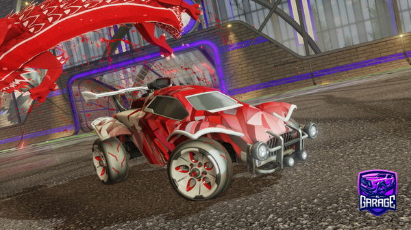 A Rocket League car design from Grandejuevos