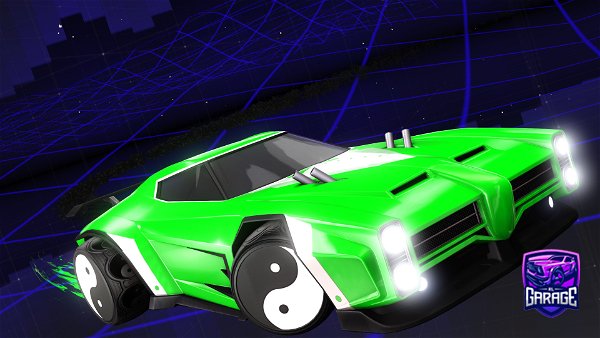 A Rocket League car design from SuperCayse