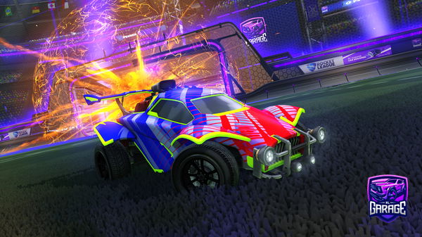 A Rocket League car design from Lapulgahuevona