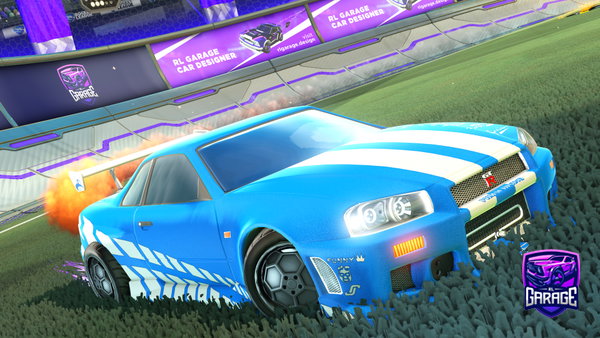 A Rocket League car design from Matheuss_007