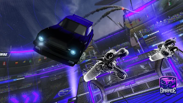 A Rocket League car design from Hxllxw