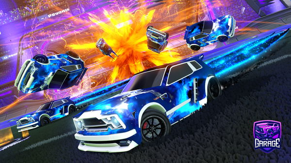 A Rocket League car design from BigBen27H