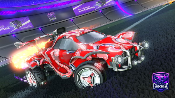 A Rocket League car design from ScroogeMcDuckco