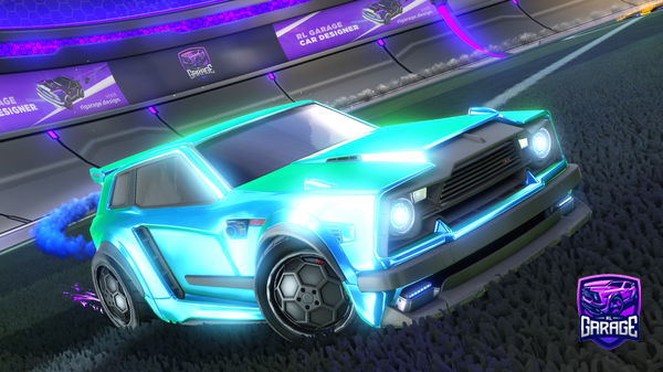 A Rocket League car design from AverageKiddo_rl