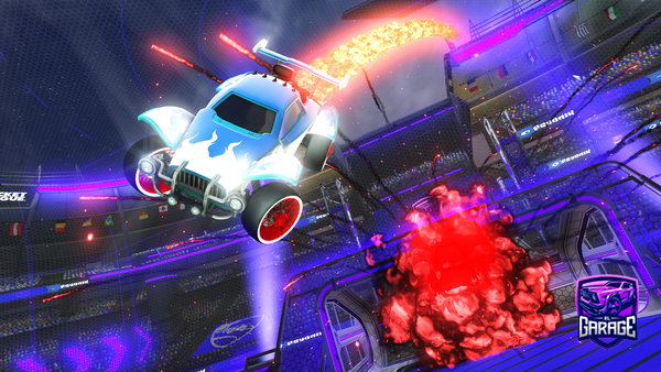A Rocket League car design from ShawnyG33