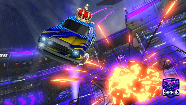 A Rocket League car design from mxmo2388