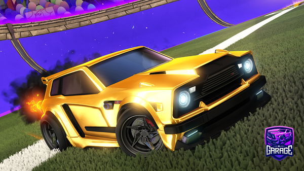 A Rocket League car design from User_trades