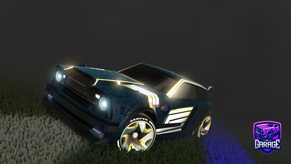 A Rocket League car design from Damosgore