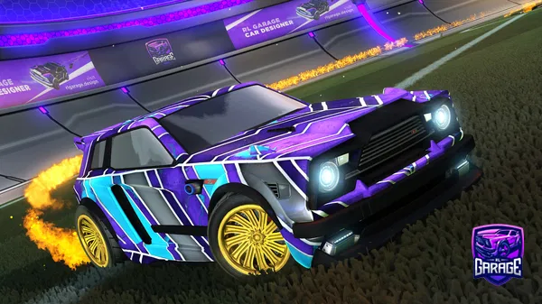 A Rocket League car design from charliejones2014