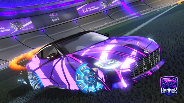 A Rocket League car design from Subreme10