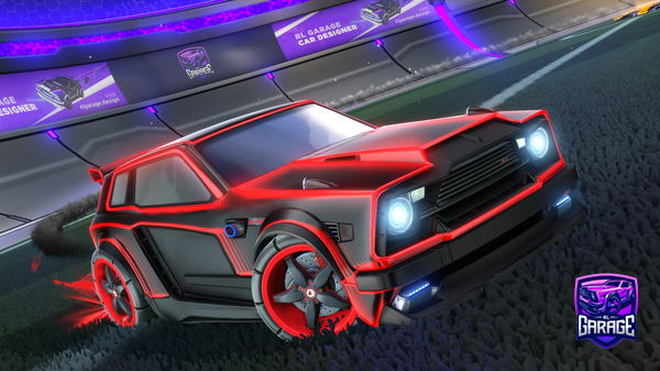 A Rocket League car design from LegacyAdams