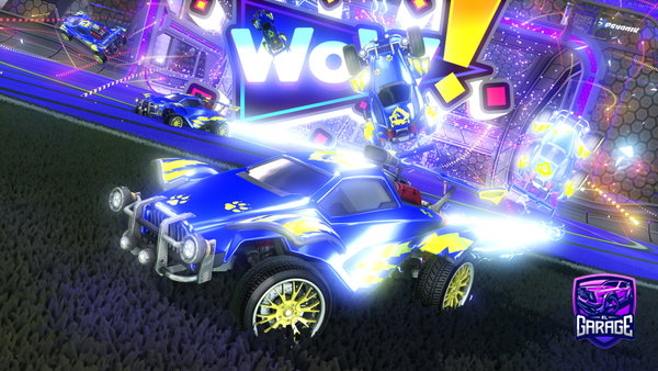 A Rocket League car design from RemixTheLegend