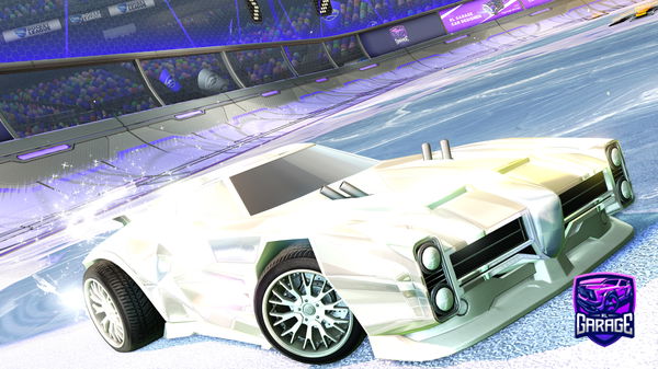 A Rocket League car design from 108