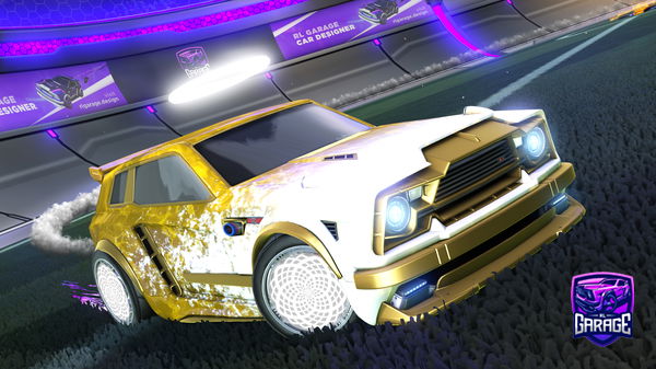 A Rocket League car design from Kal_El_1114