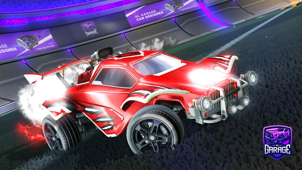 A Rocket League car design from GI1tch