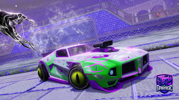 A Rocket League car design from ExoRota