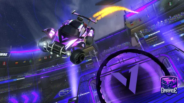 A Rocket League car design from IAmVezix