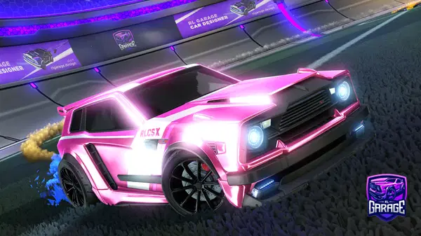 A Rocket League car design from RYZE_Vitql