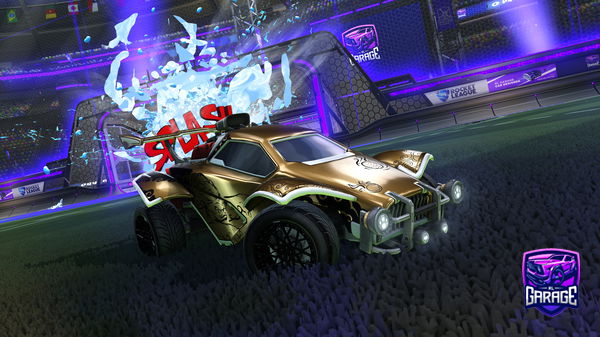 A Rocket League car design from SPLASH_SAMU