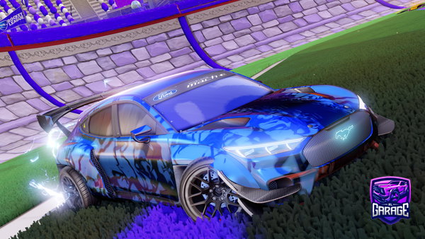 A Rocket League car design from burhank67